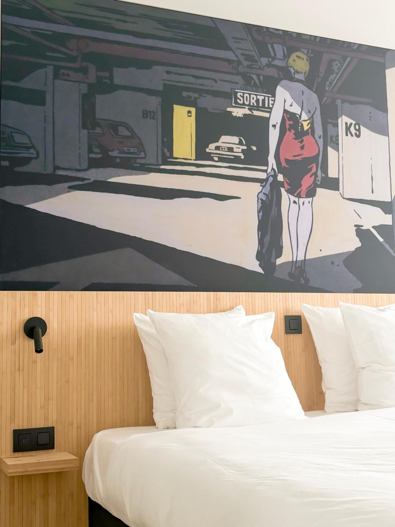 Comic Art Hotel Gent Exterior foto